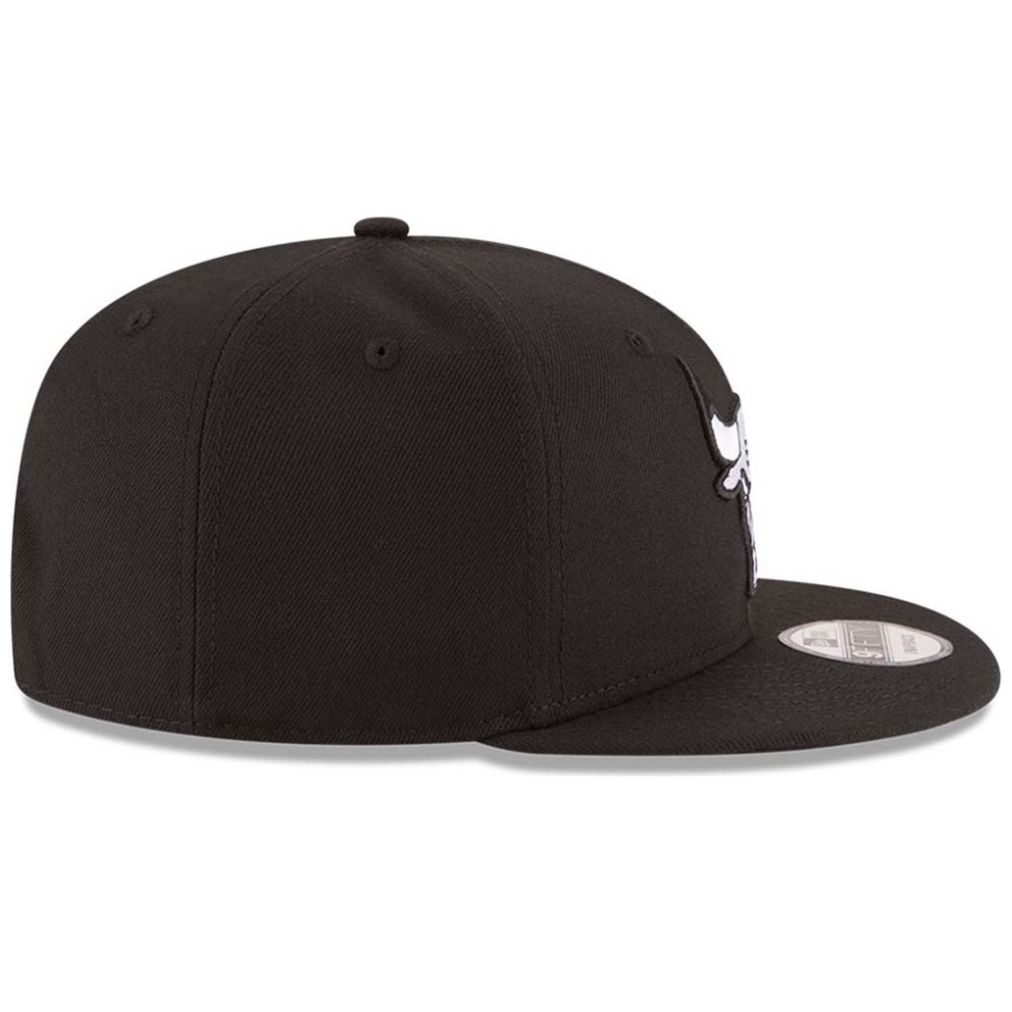 Gorra New Era Nba Basic Blkwhi Bulls Unisex