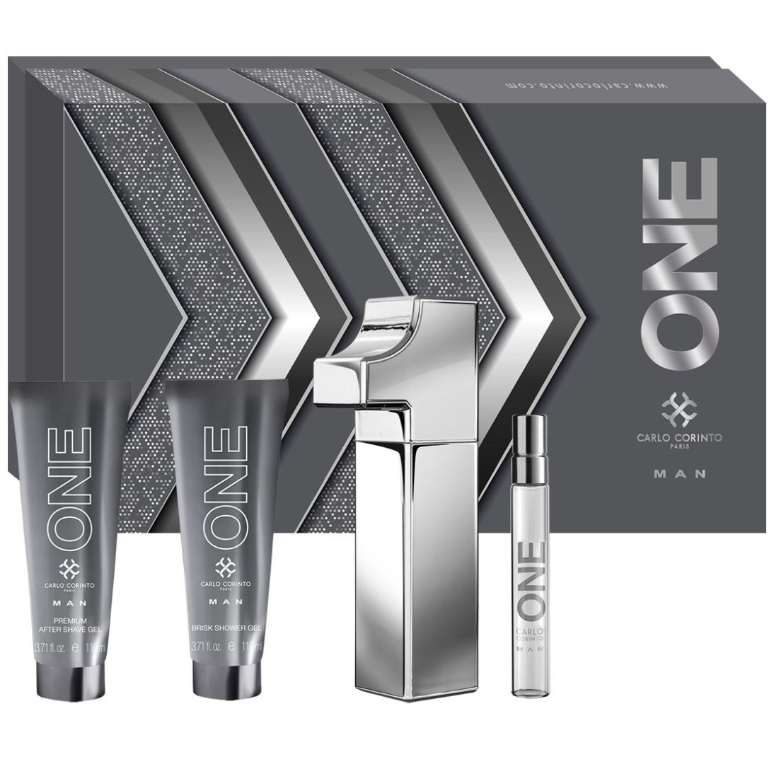 Set Fragancia para Hombre Carlo Corinto One Man Edp 100 Ml