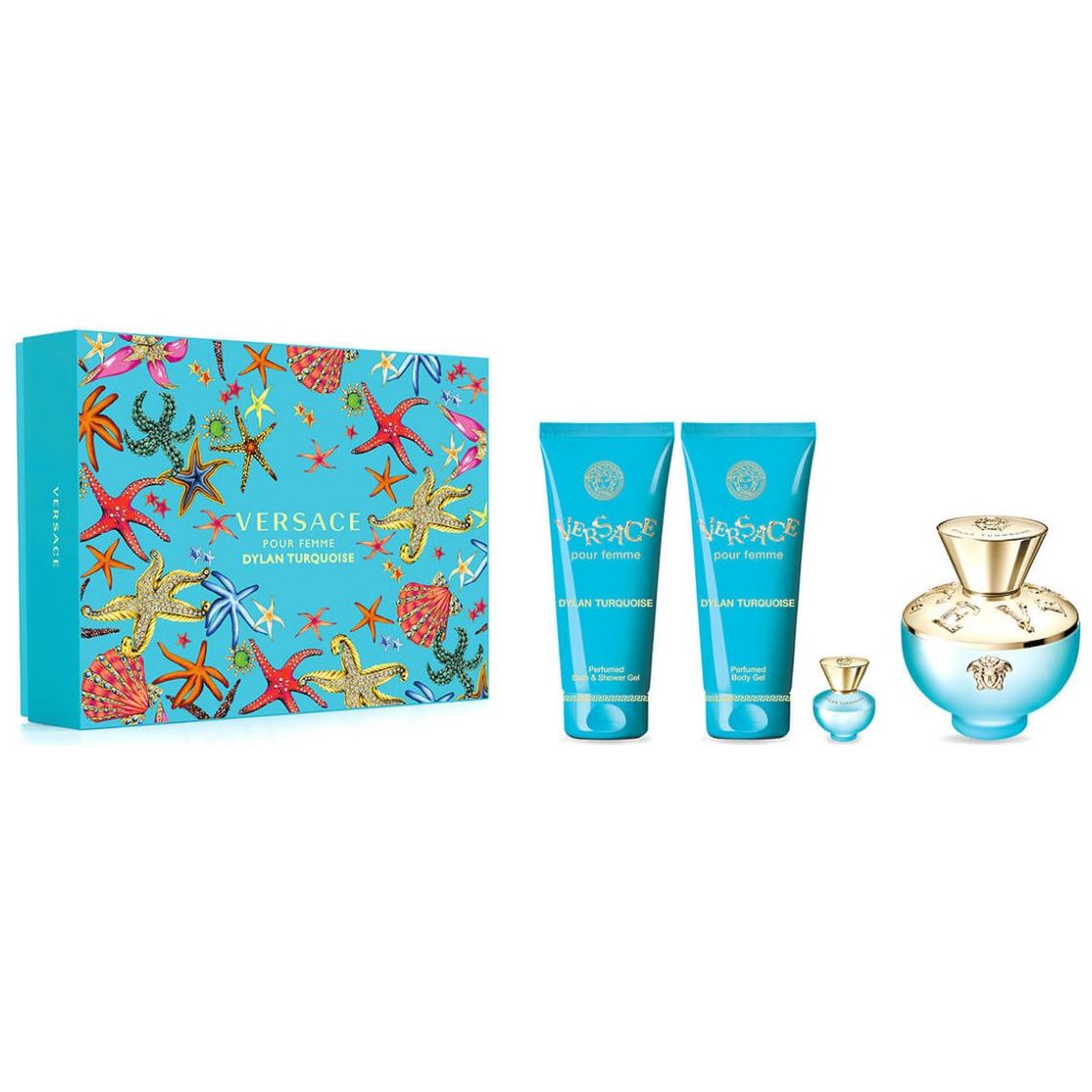 Dylan turquoise discount versace set