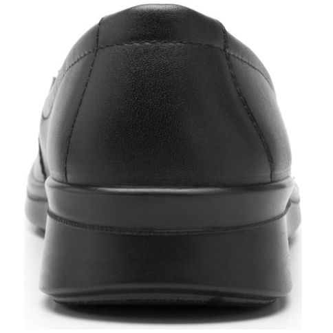 Mocasín Casual Confort Croco Negro para Mujer Flexi