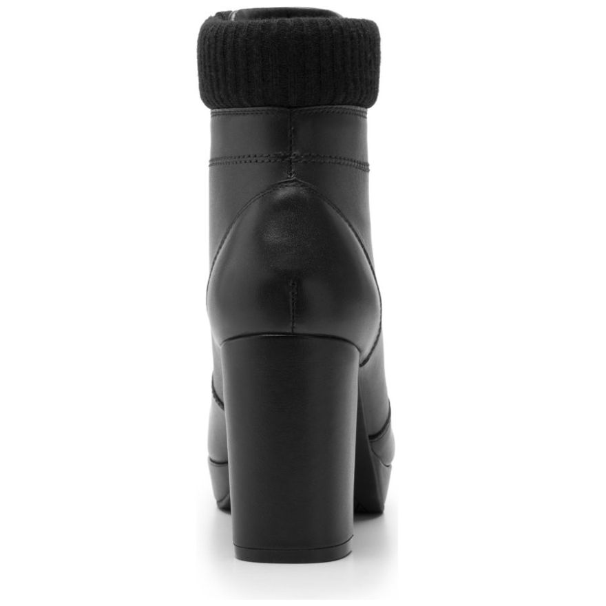 Botín Tipo Militar con Agujeta Negra Flexi