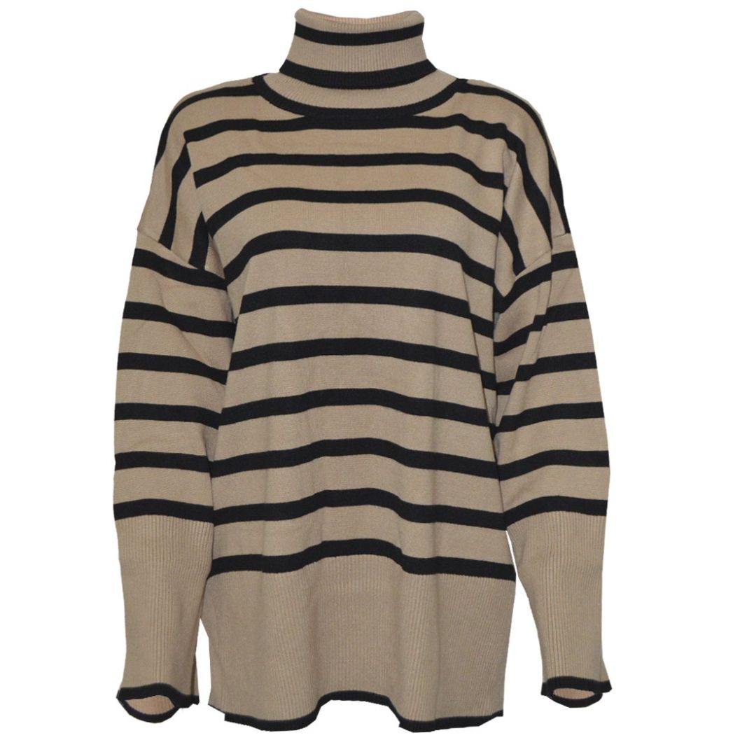 Suéter Manga Ranglan, con Estampado a Rayas para Mujer Philosophy Woman