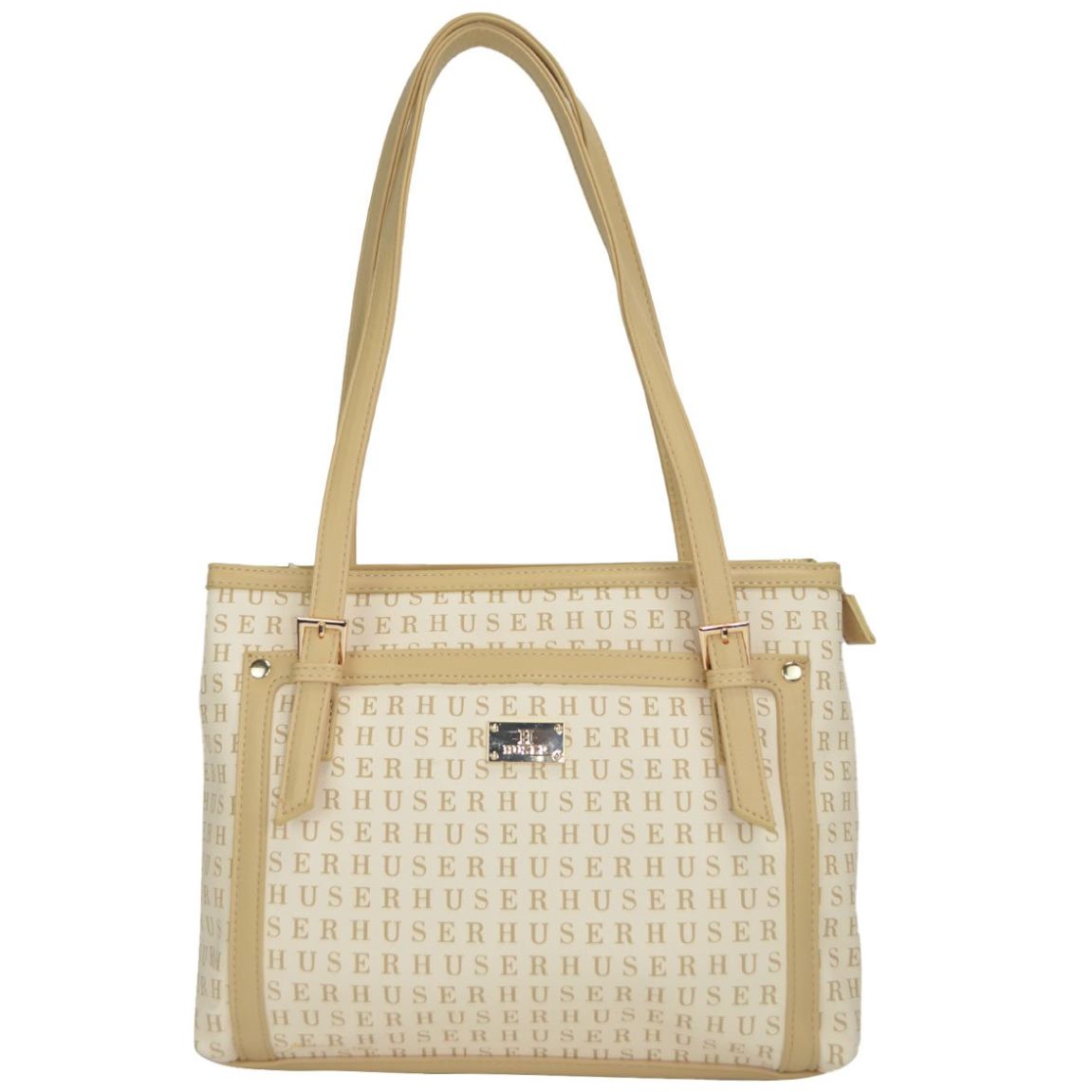 Bolsa Huser Tipo Tote Beige