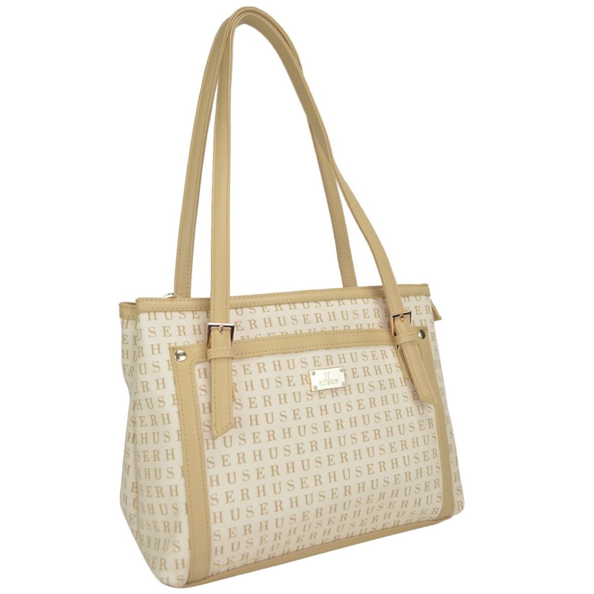 Bolsa Huser Tipo Tote Beige