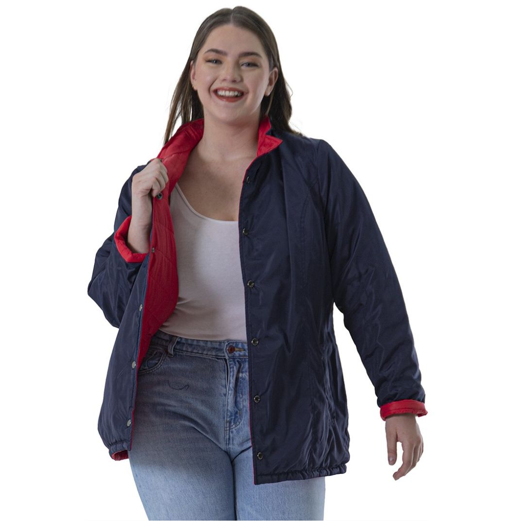 Chamarra Doble Vista  Shyla para Mujer