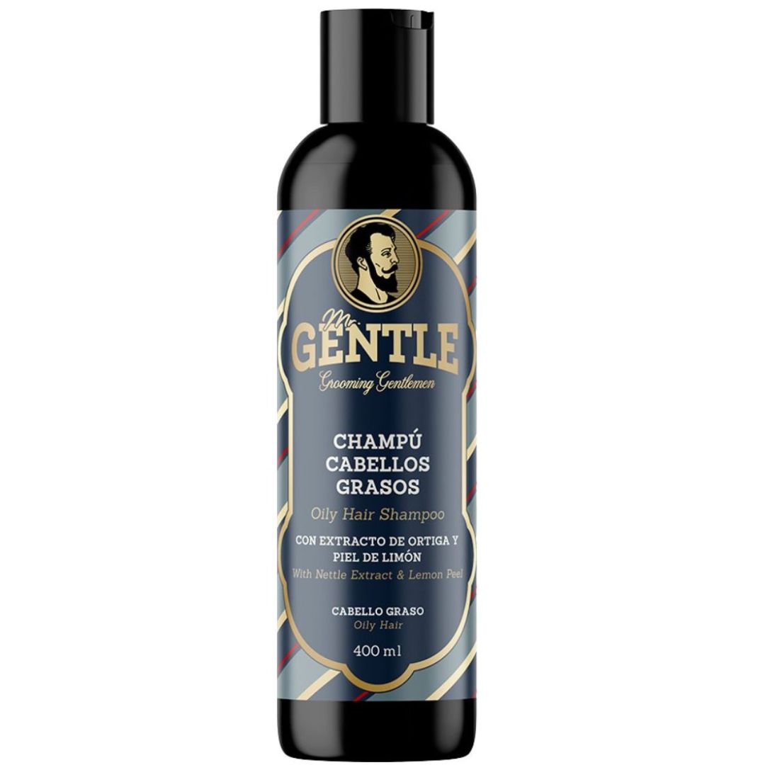 Shampoo para Cabello  Graso Mr Gentle 400Ml