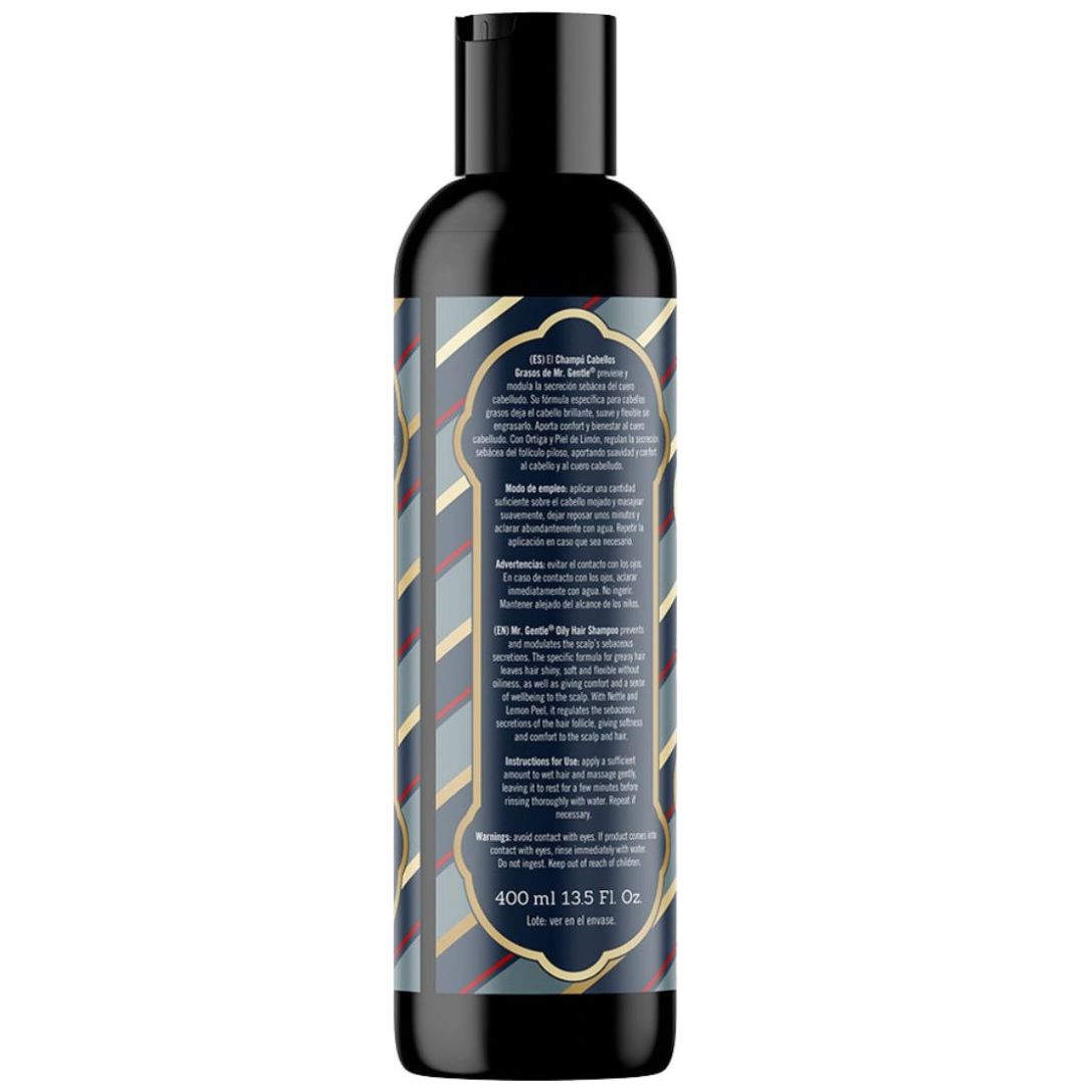 Shampoo para Cabello  Graso Mr Gentle 400Ml