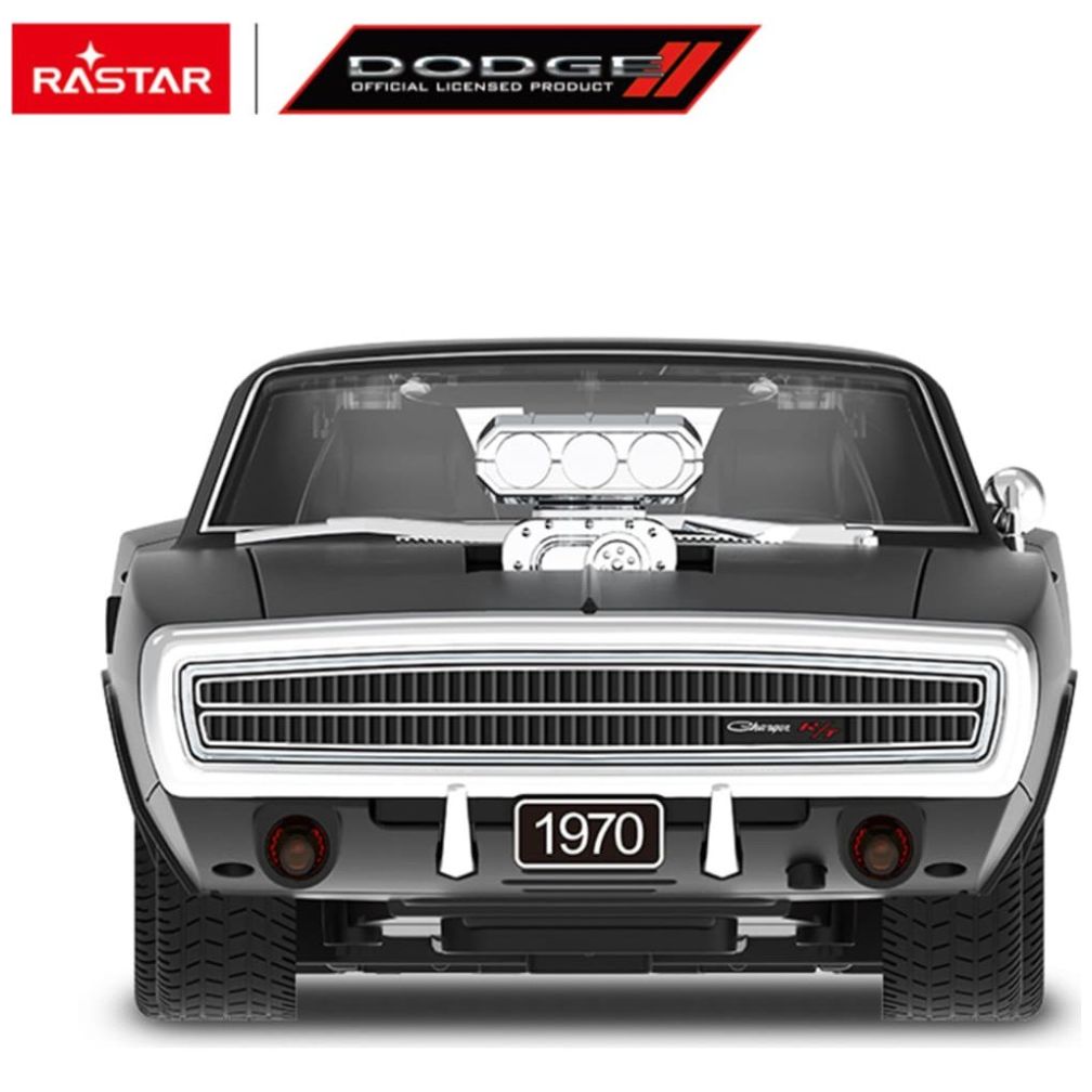 Vehículo Radio Control 1:16 Dodge Charger With Engine Version