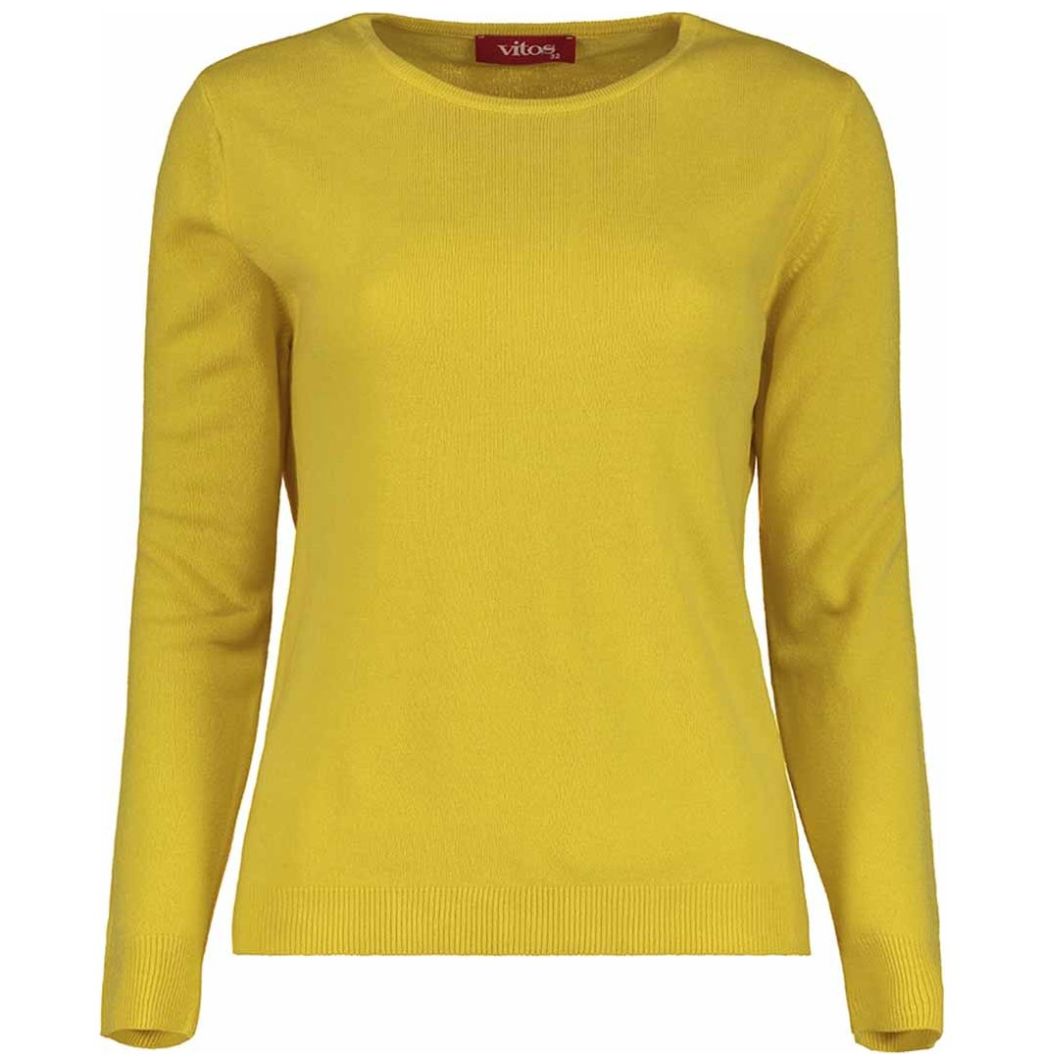 Suéter Punto Manga Larga Vitos para Mujer