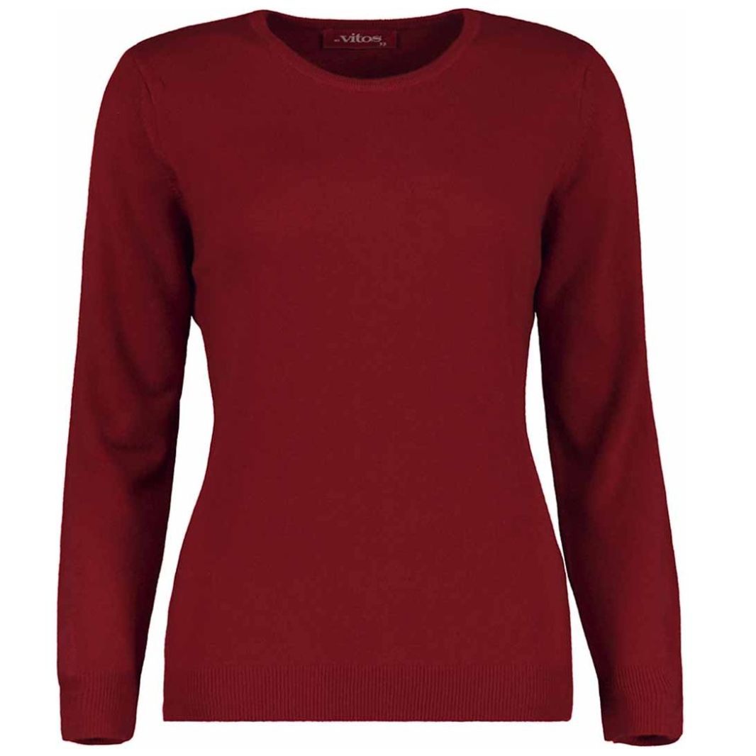 Suéter Punto Manga Larga Vitos para Mujer