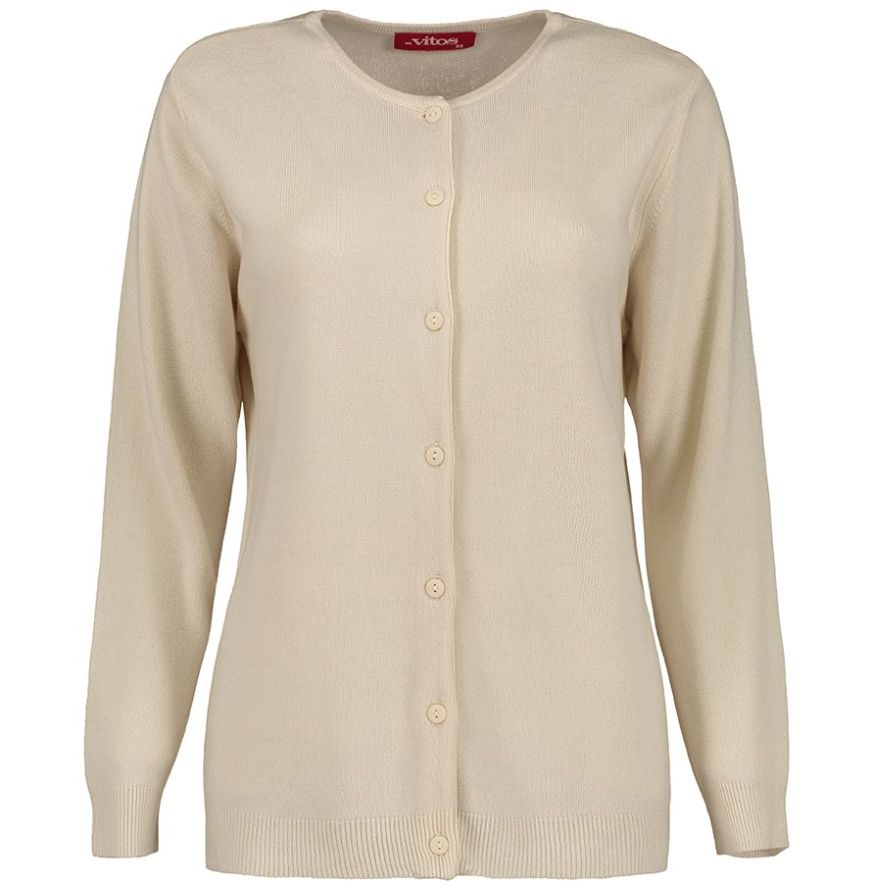 Cárdigan Punto Escote Redondo Vitos para Mujer