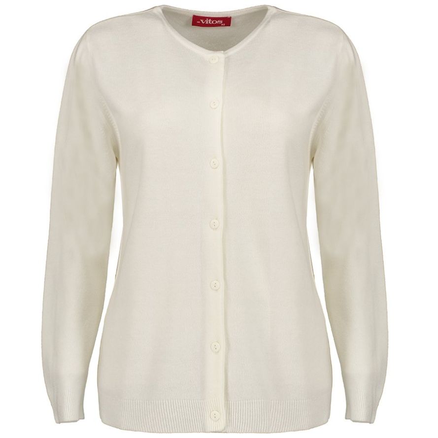 Cárdigan Punto Escote Redondo Vitos para Mujer