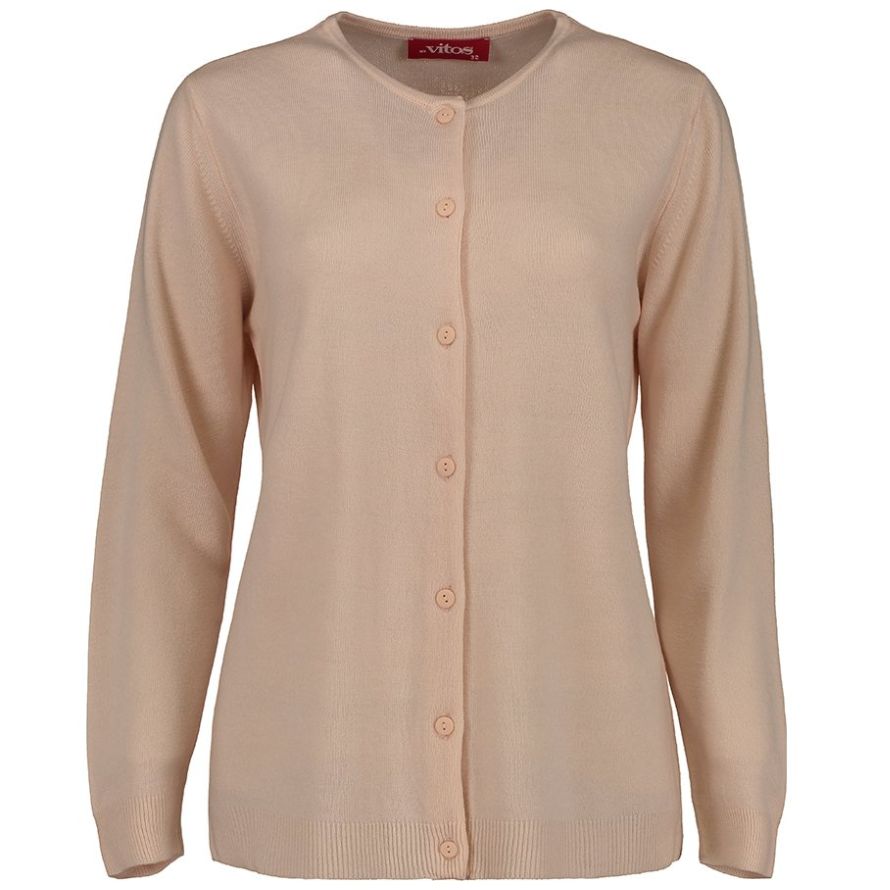 Cárdigan Punto Escote Redondo Vitos para Mujer