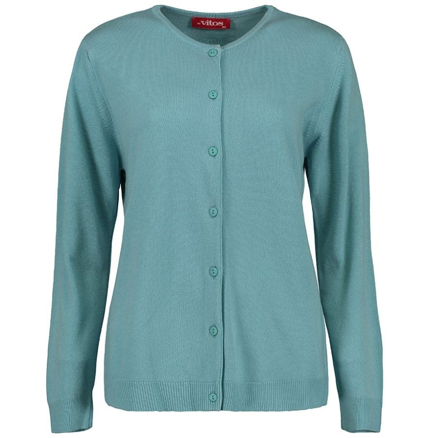 Cárdigan Punto Escote Redondo Vitos para Mujer