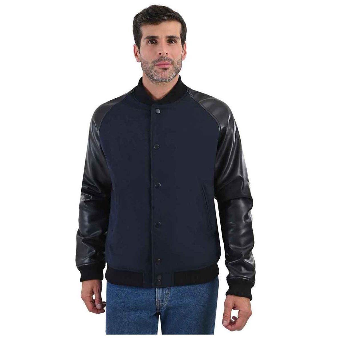Chamarra Bruno Magnani Varsity Clásica para Hombre