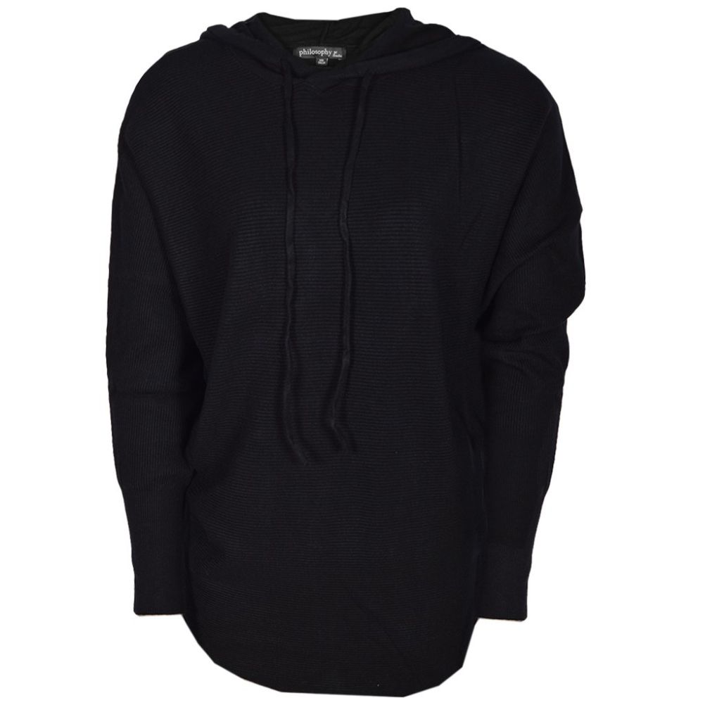 Sudadera Lisa con Capucha y Jareta para Mujer Philosophy