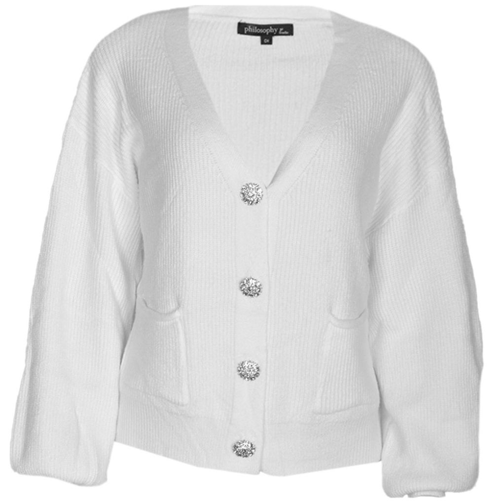 Suéter Liso con Botones para Mujer Philosophy