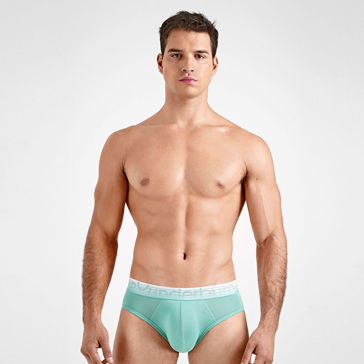Trusa Rounderbum Sunset Padded Brief para Hombre