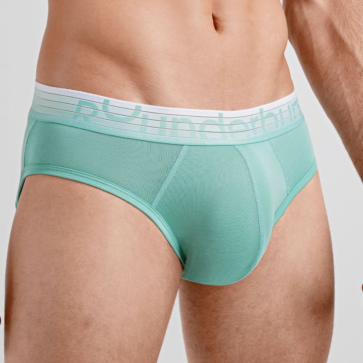 Trusa Rounderbum Sunset Padded Brief para Hombre