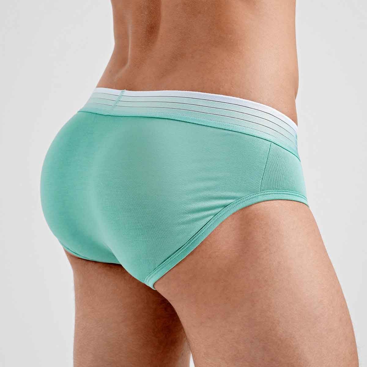 Trusa Rounderbum Sunset Padded Brief para Hombre