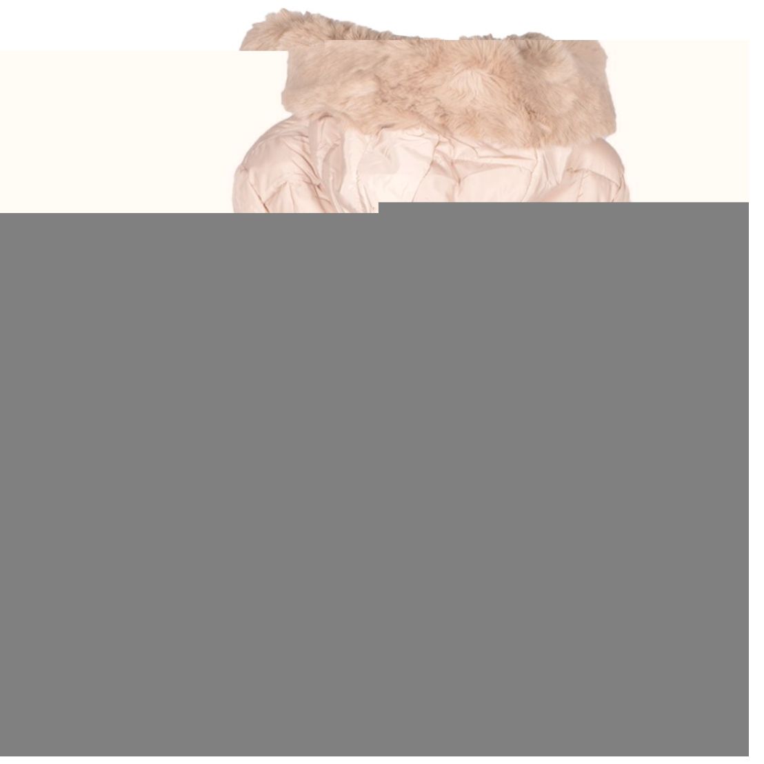 Chamarra con Capucha de Pelo para Mujer Philosophy