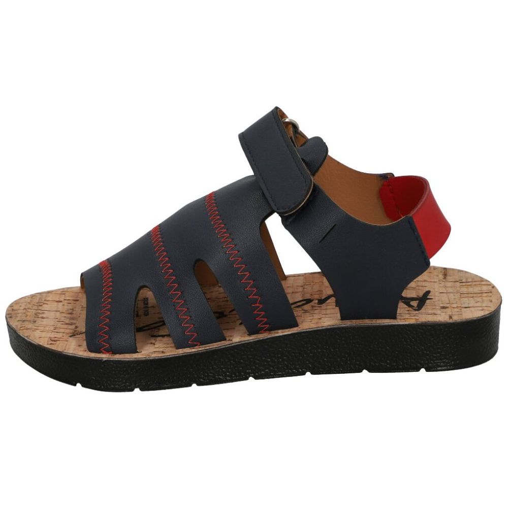 Sandalia Aqualetas con Velcro 17-21 Azul Marino