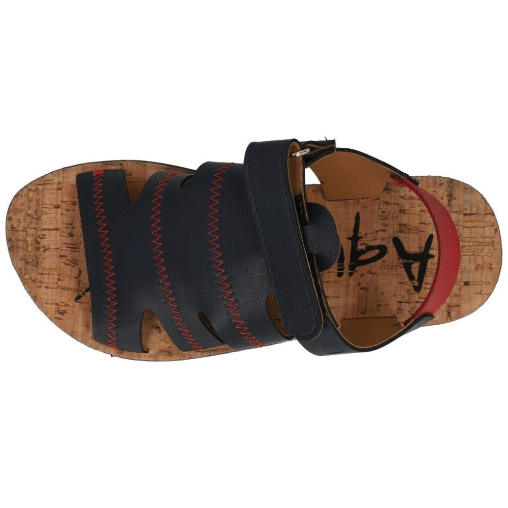 Sandalia Aqualetas con Velcro 17-21 Azul Marino