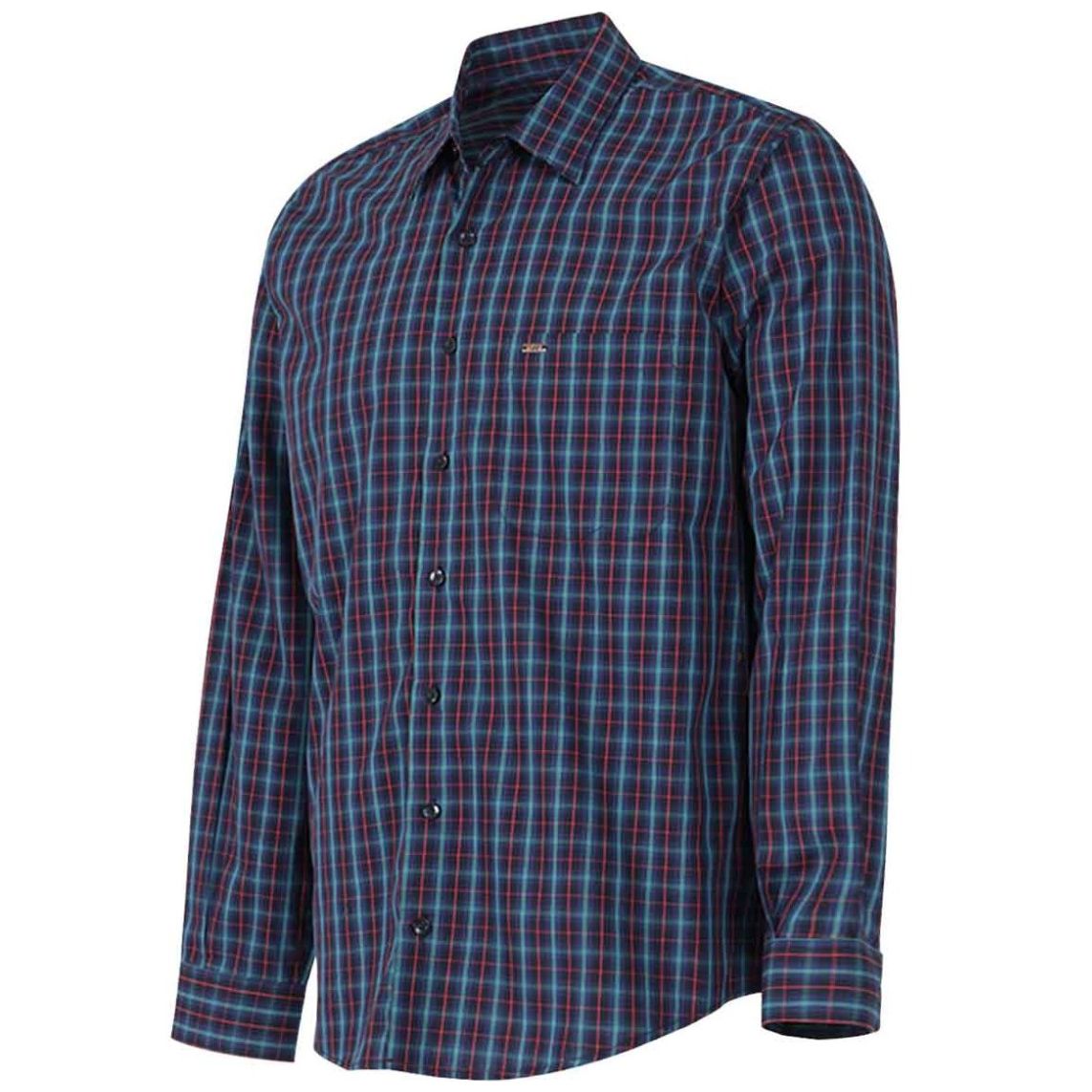 Camisa Lee Manga Larga Cuadros Fitted para Hombre Plus