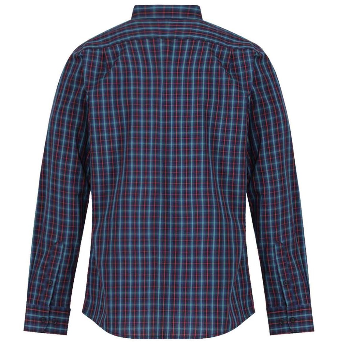 Camisa Lee Manga Larga Cuadros Fitted para Hombre Plus