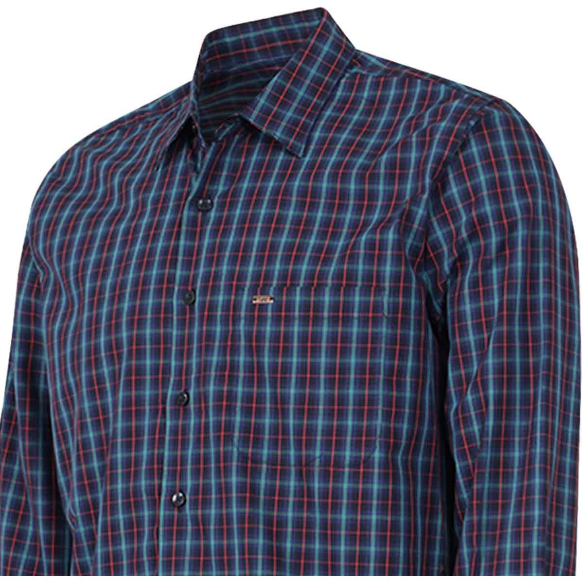 Camisa Lee Manga Larga Cuadros Fitted para Hombre Plus