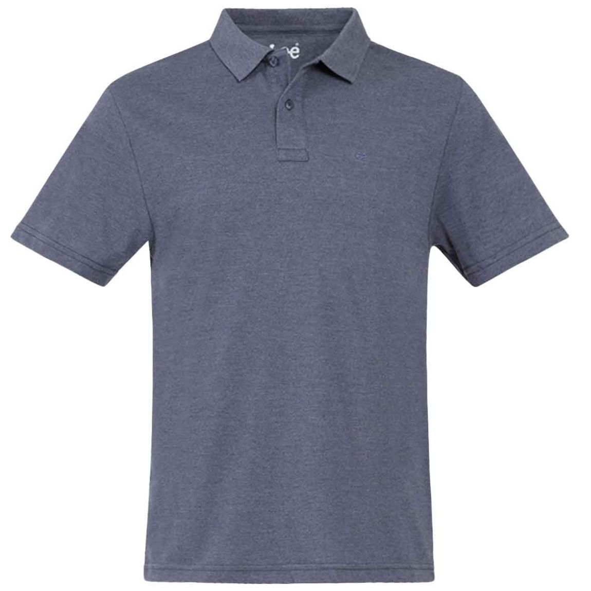 Playera Polo Lee Manga Corta Jaspe para Hombre Plus
