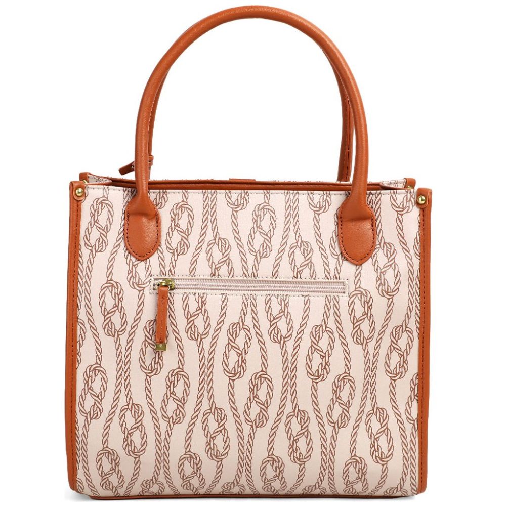 Bolsa Shopper Bag Print Camel Náutica