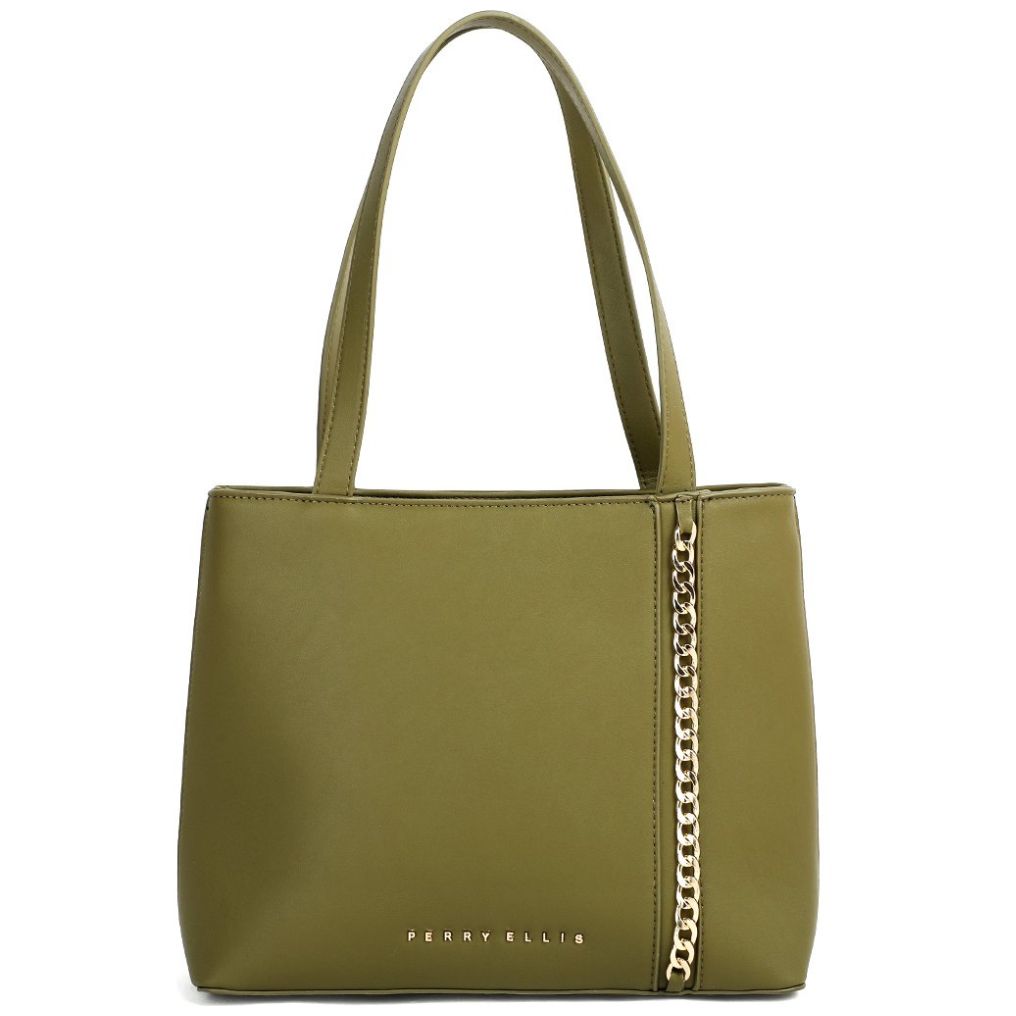 Bolsa Sarchet Verde Olivo Perry Ellis
