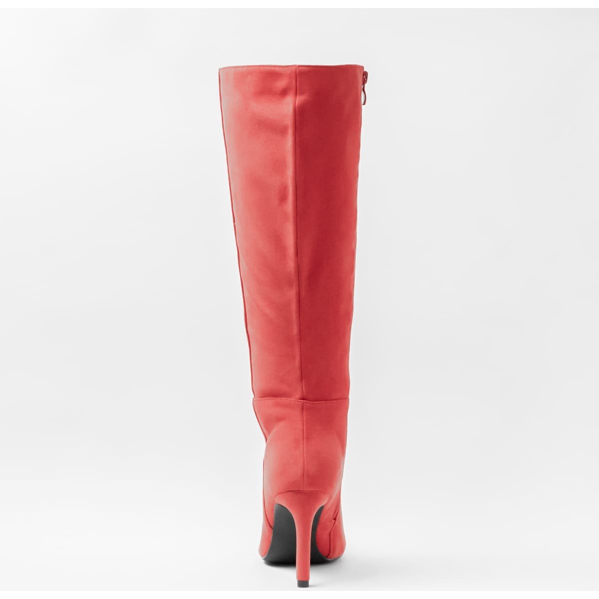 Bota Larga Formal de Tacón de Aguja Color Rojo Emporio Vu