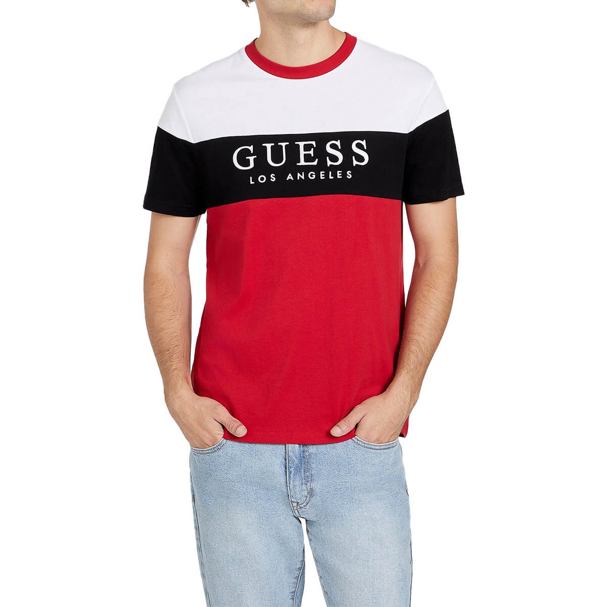 Playera Guess Manga Corta para Hombre