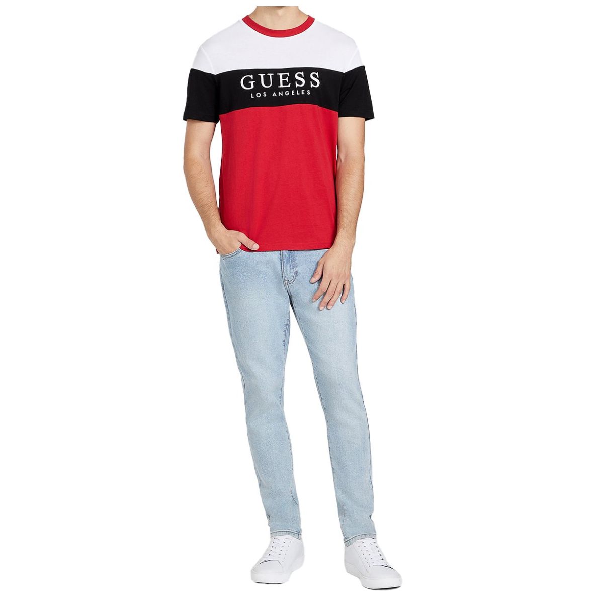 Playera Guess Manga Corta para Hombre