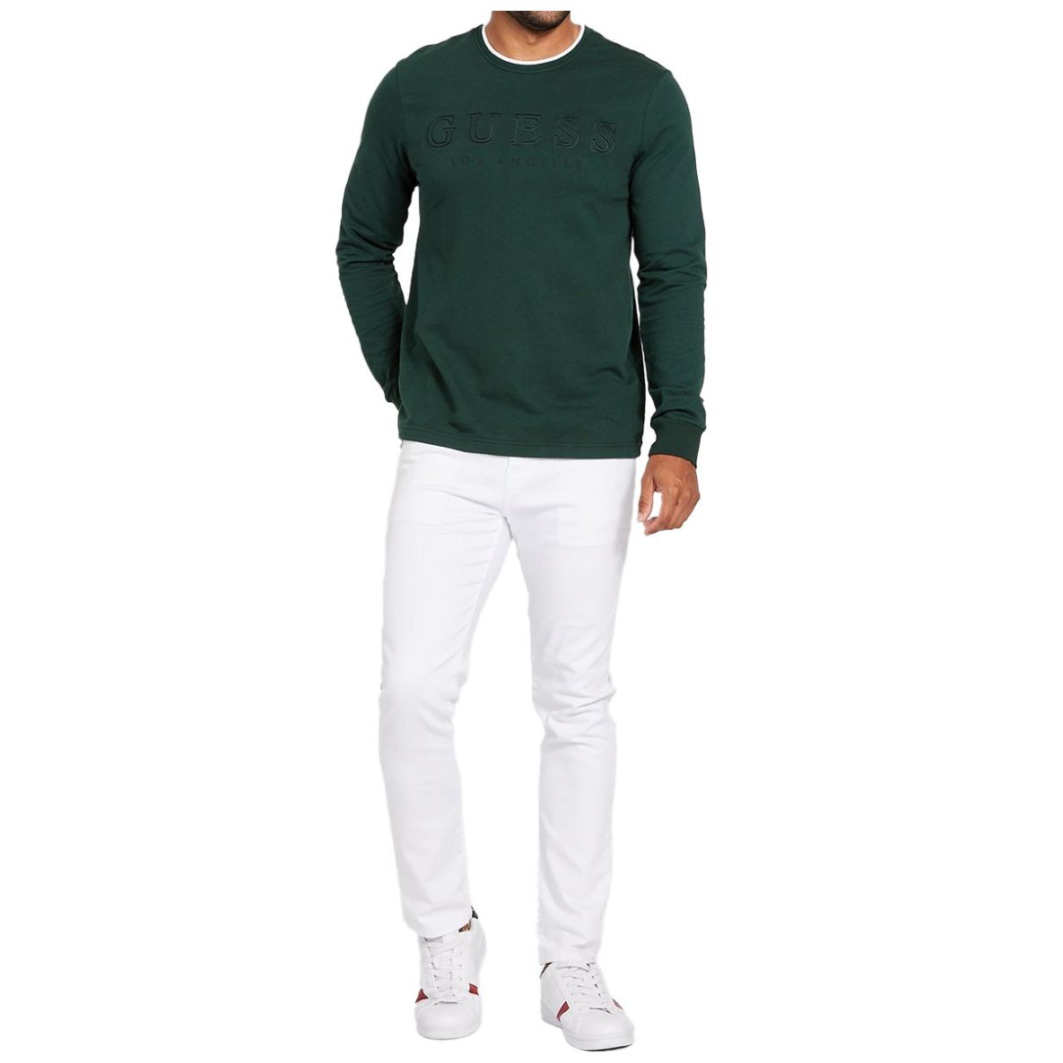 Playera Guess Manga Larga para Hombre