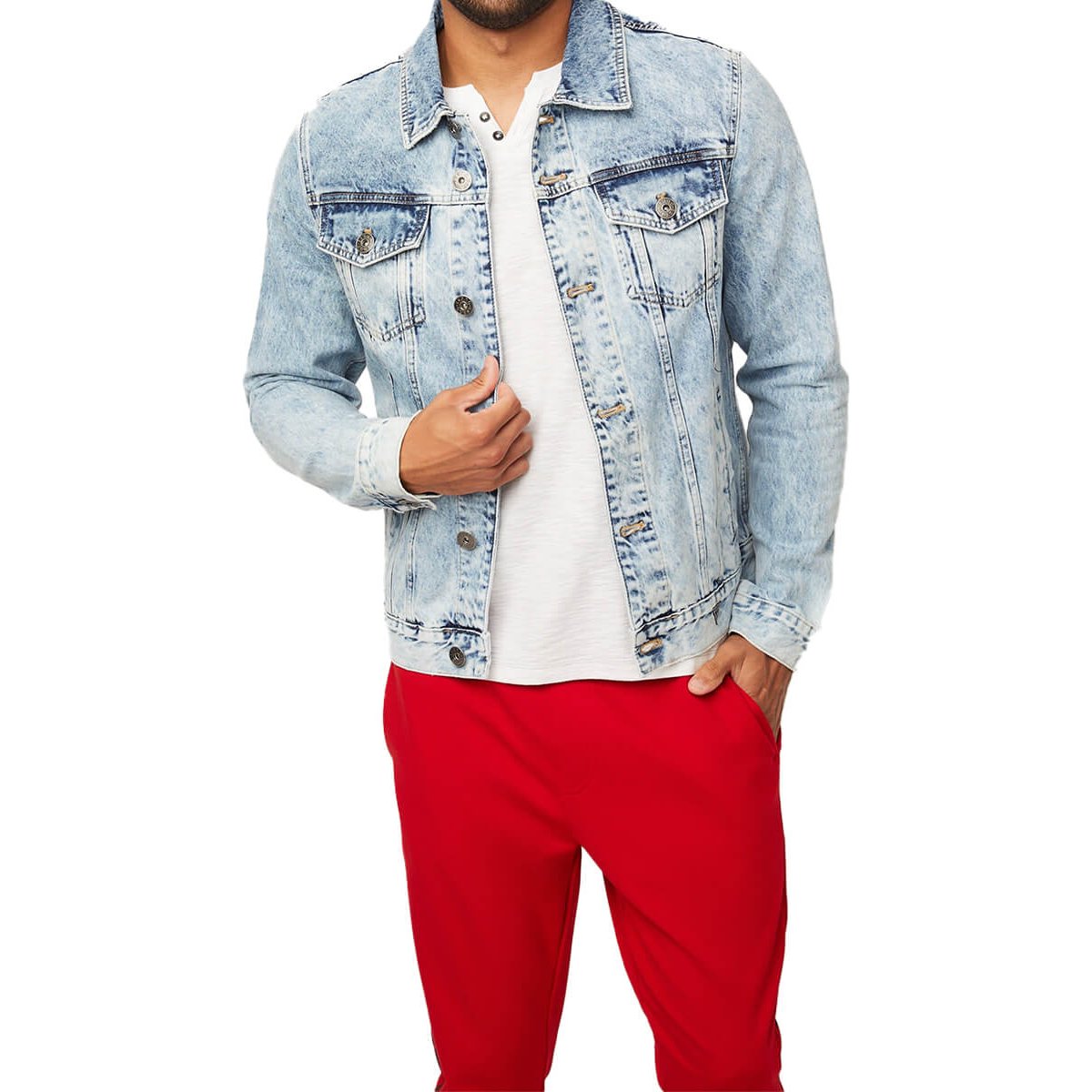 Chamarra Guess Mezclilla para Hombre