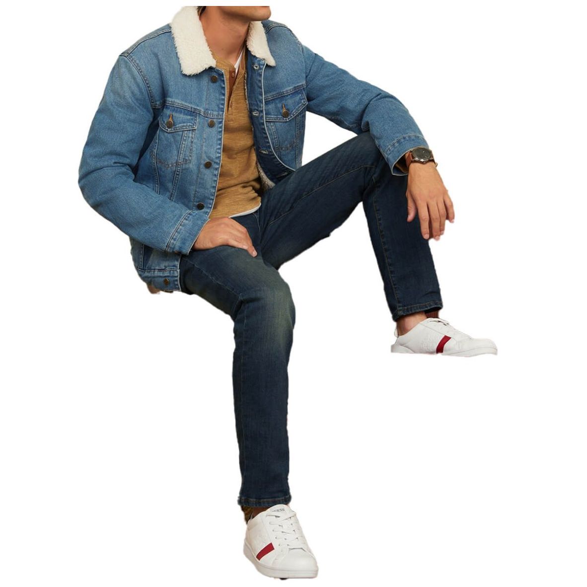 Chamarra Guess Mezclilla para Hombre