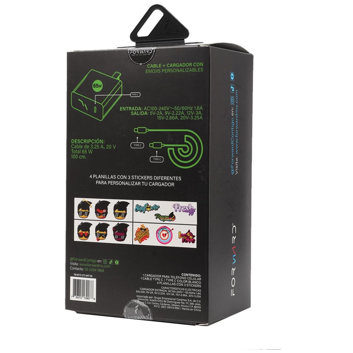 Cargador Tipo C 65W Forward