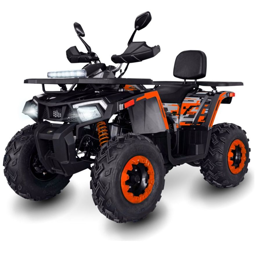 Cuatrimoto Glock 200Cc Gt Naranja 2024