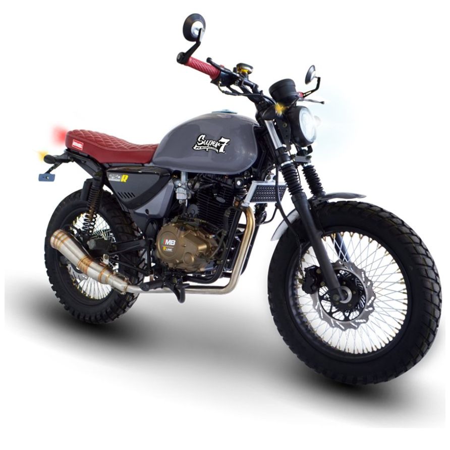 Moto Mb Super 7 250Cc R Line Gris 2024