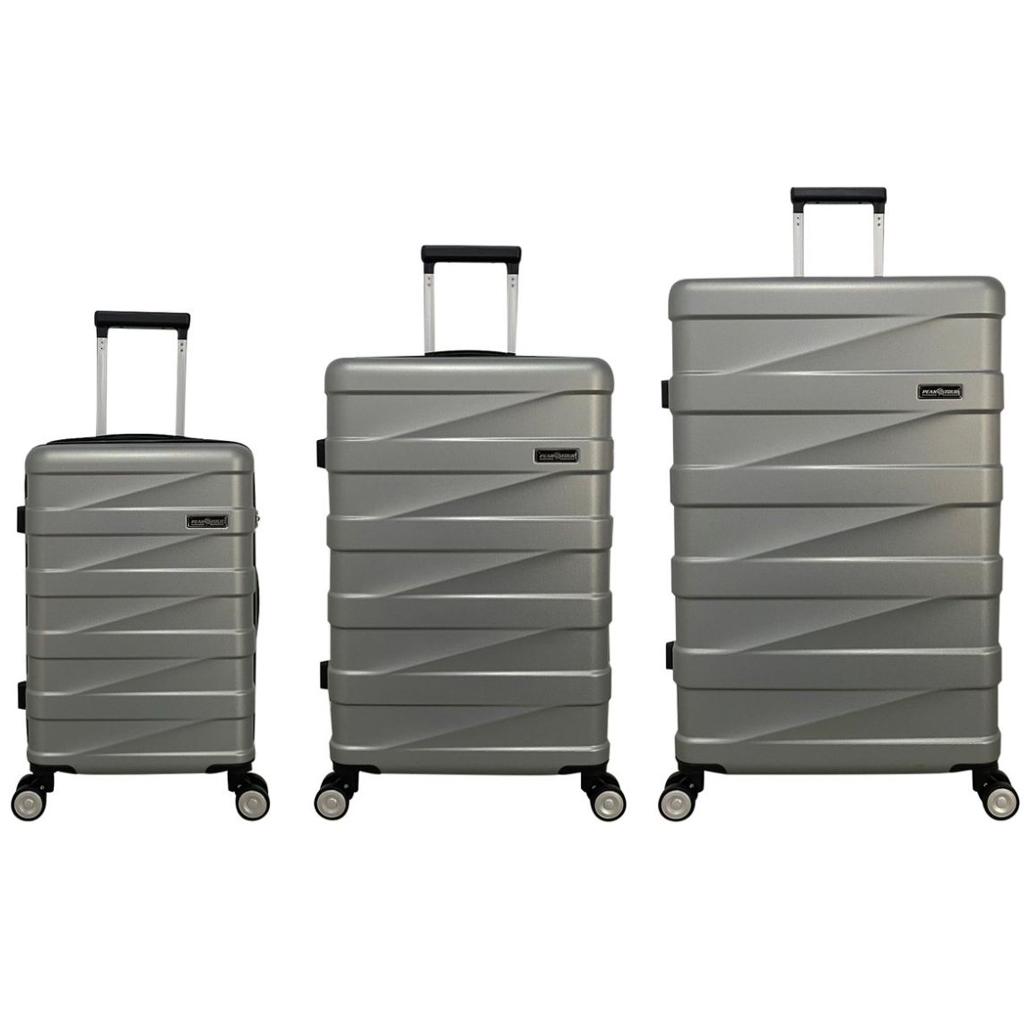 Set de 3 Maletas Waterloo 20"/24"/28" Gris
