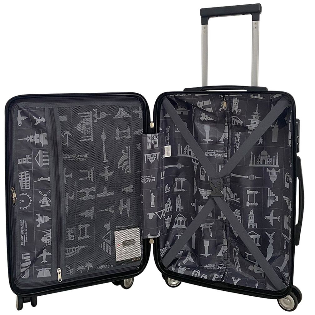 Set de 3 Maletas Waterloo 20"/24"/28" Gris