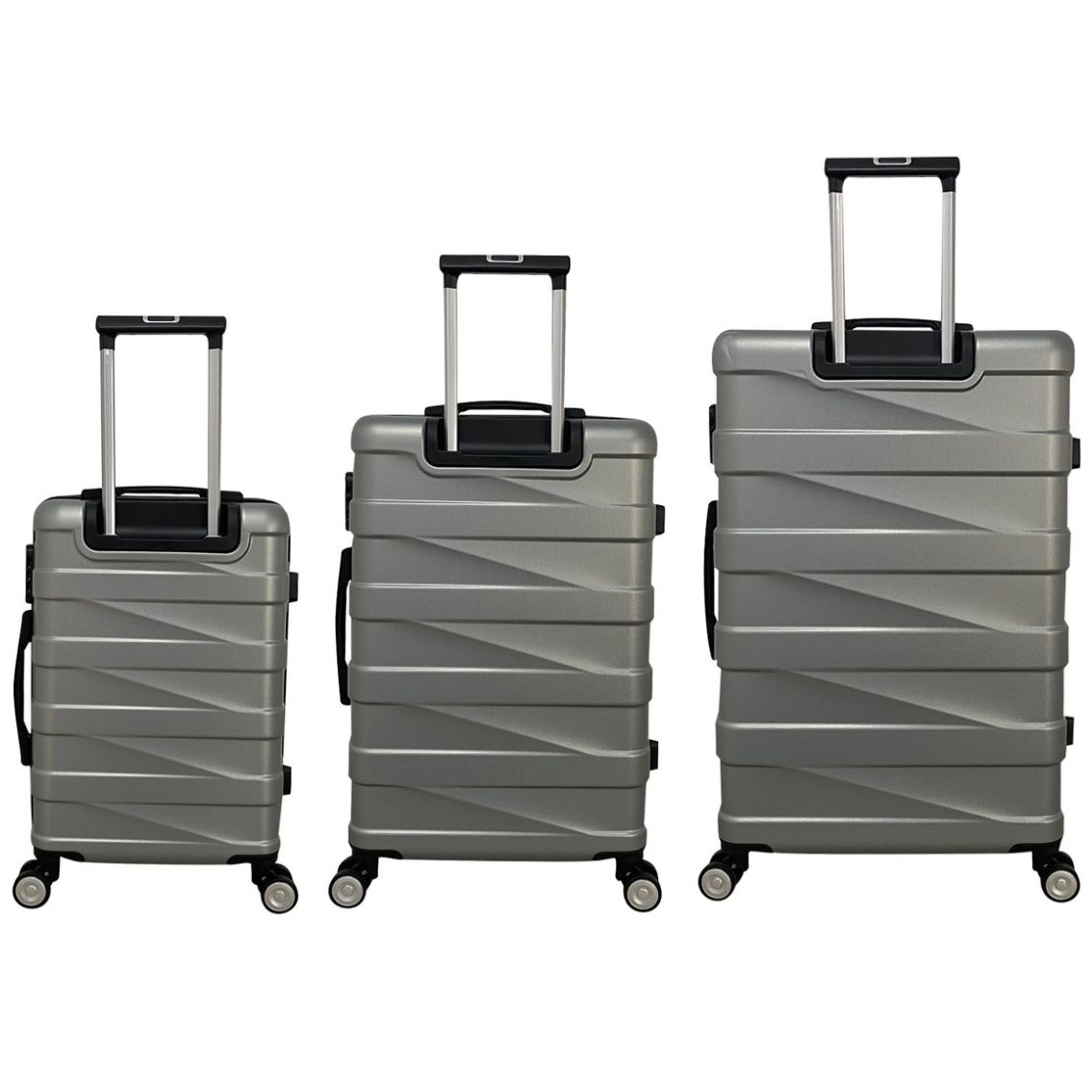 Set de 3 Maletas Waterloo 20"/24"/28" Gris
