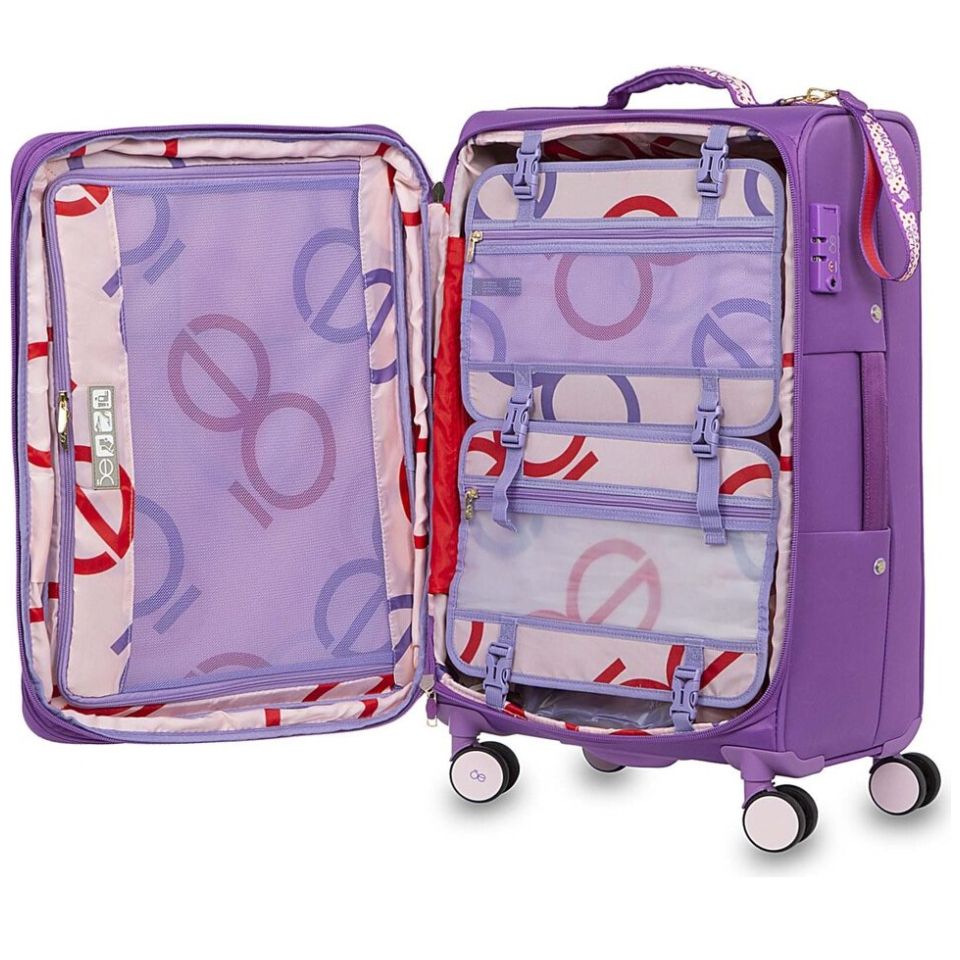 Maleta Mafalda 24" Morado Cloe