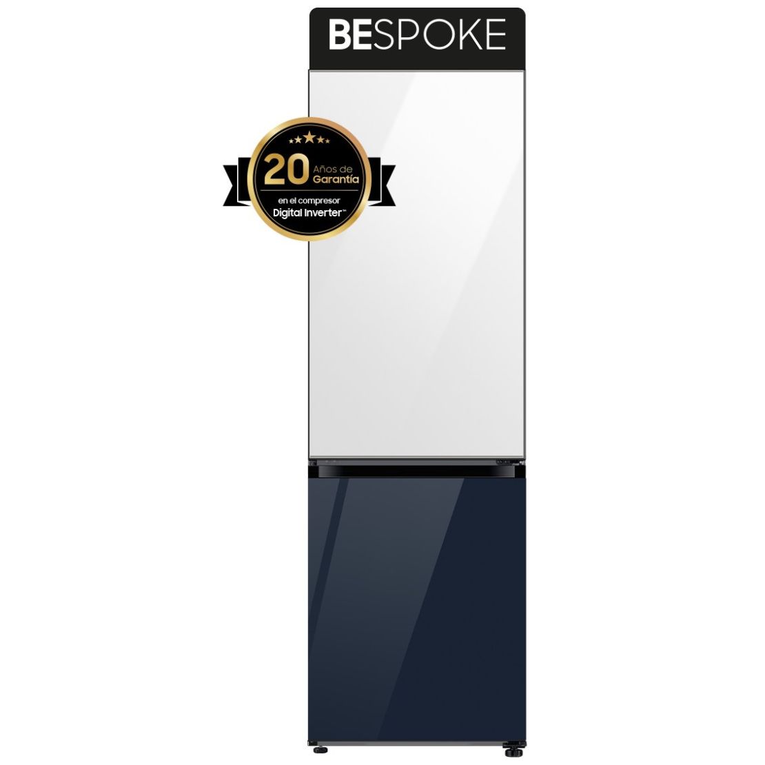 Refrigerador Samsung Bespoke Congelador Inferior 12P