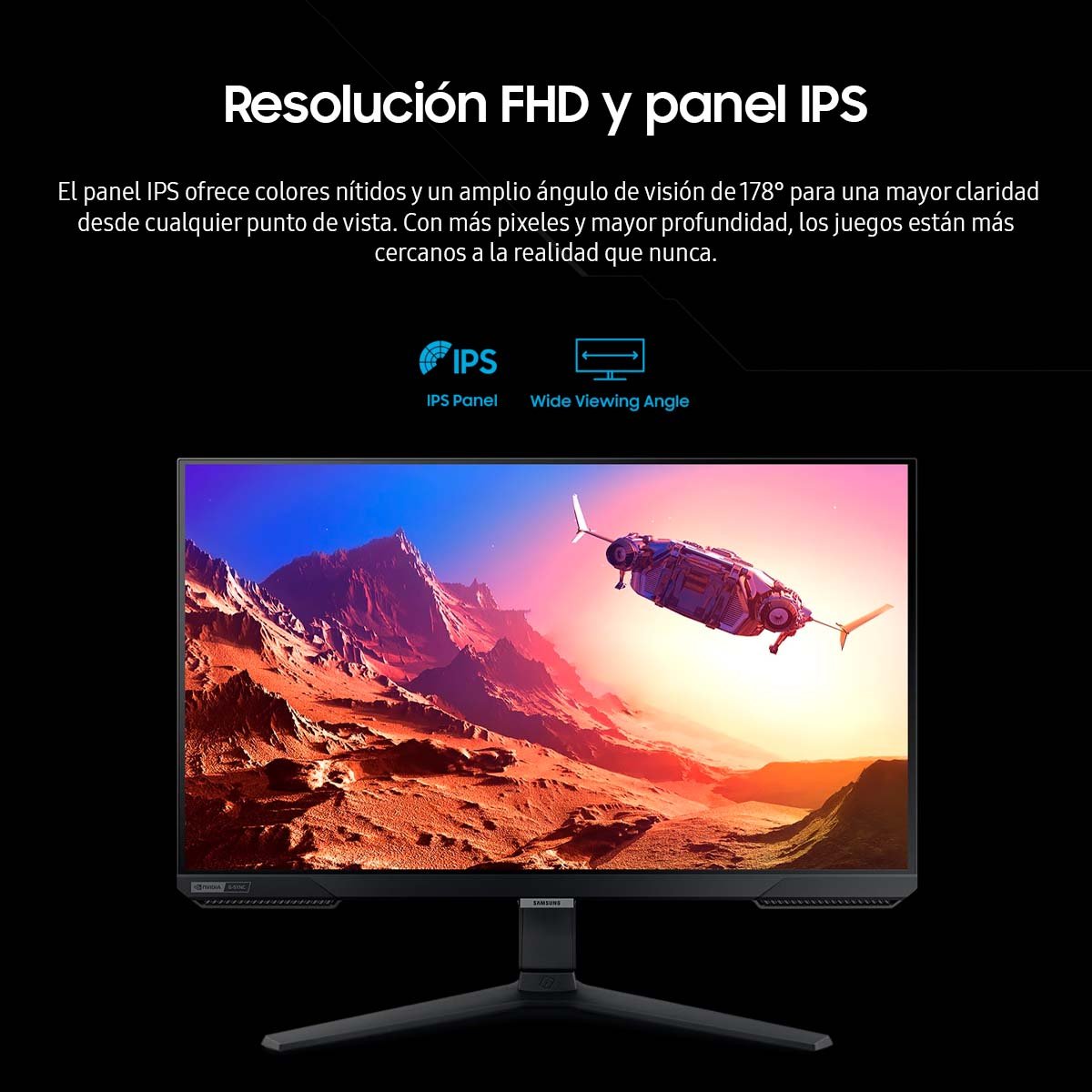 Monitor Gaming 27" Samsung Flat Odyssey G4 Ls27Bg400Elxzx