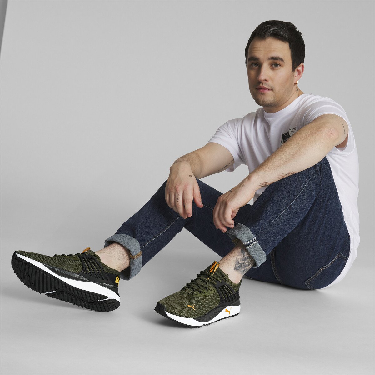 Tenis para Hombre Verde Puma