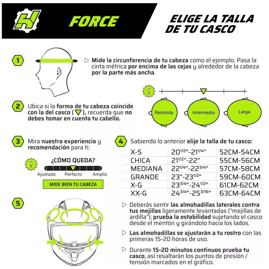 Casco para Moto Hax Force Shen Long